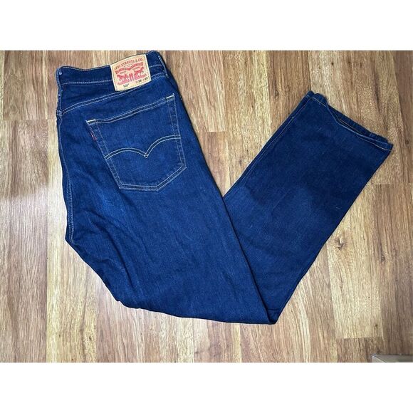 Levi Strauss & CO. Mens 502 Taper Flex Fit Jeans Size 36x32 - Picture 1 of 5